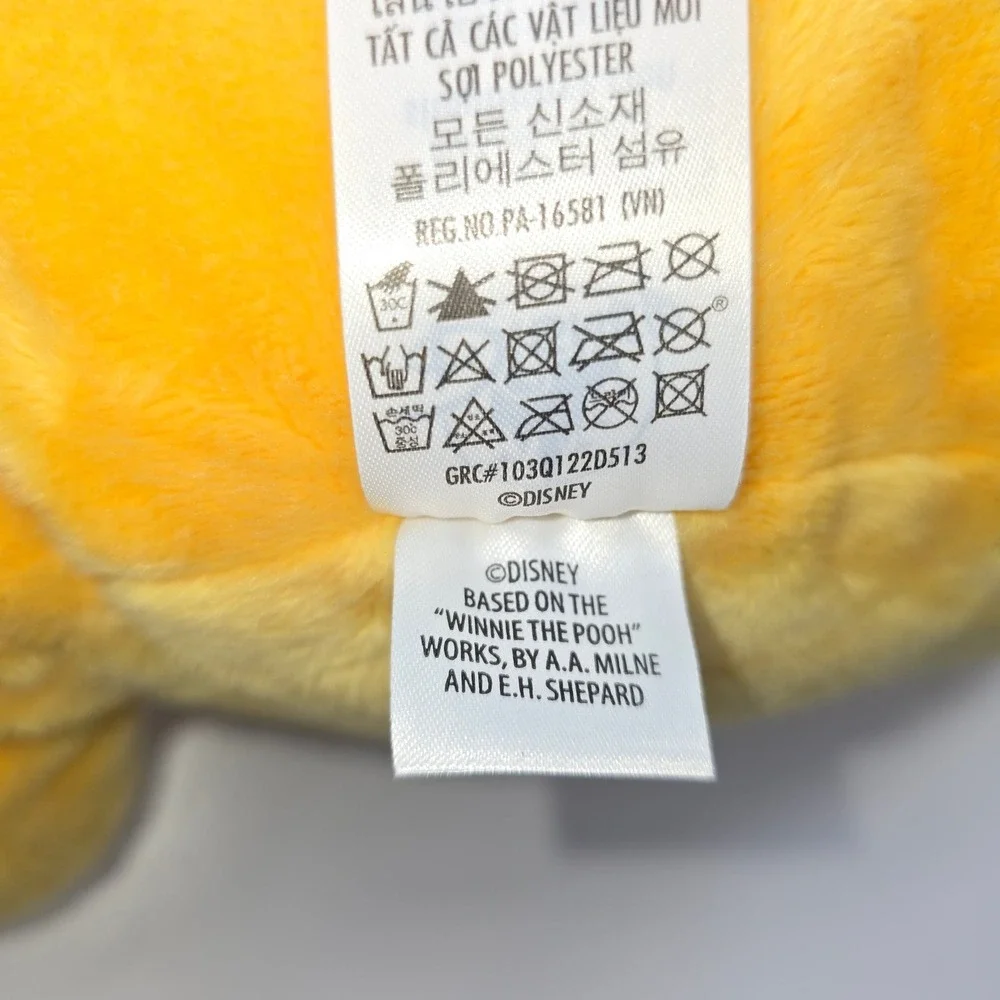 Disney Store Winnie The Pooh Plush Large Stuffed Animal Red Shirt Bear 16